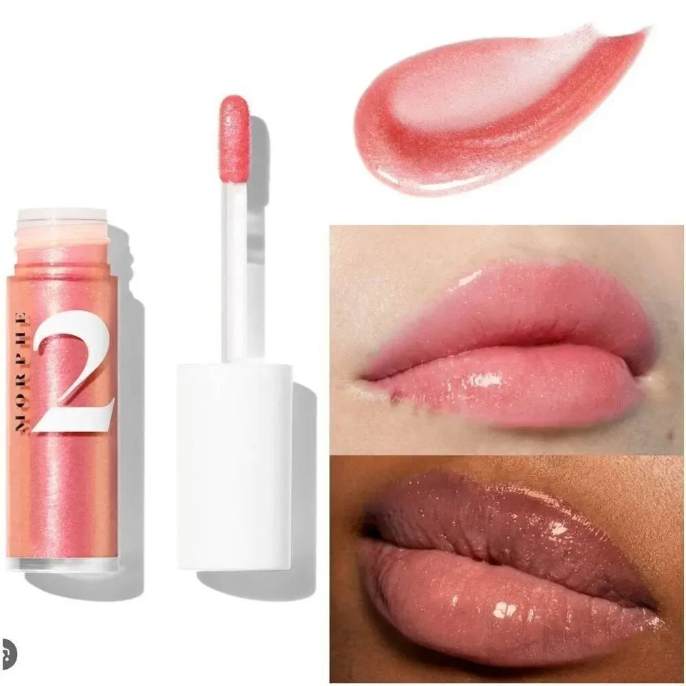 NIB~Morphe Cosmetics 3 Pc. Lip Gloss~Lip Glaze~Jelly Eye Shimmer Bundle